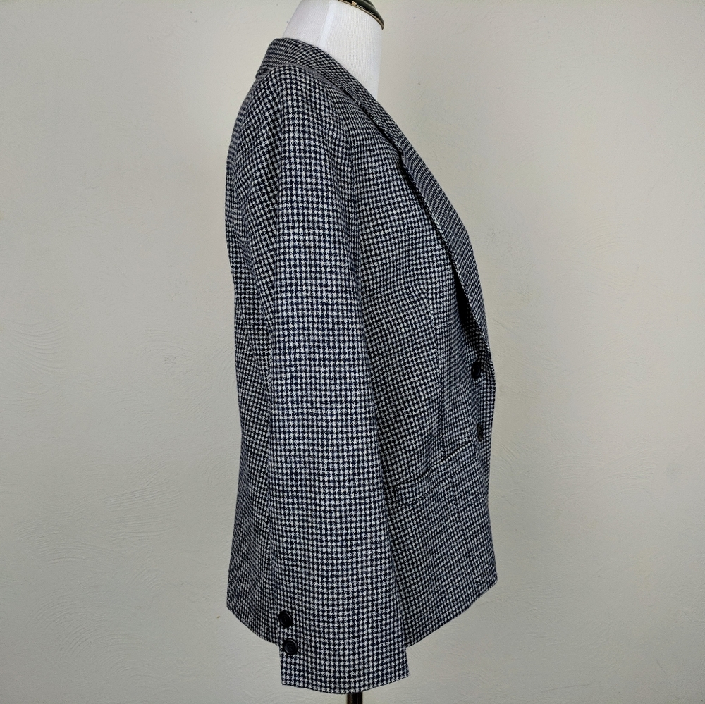 Pendleton Blazer Jacket Plaid Mini Check Virgin W… - image 3
